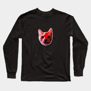 David Meowie Long Sleeve T-Shirt